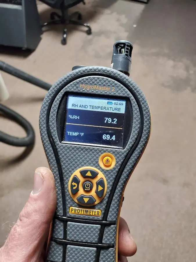 Moisture meter humidity assessment for Fire & Smoke Damage Restoration in Findlay